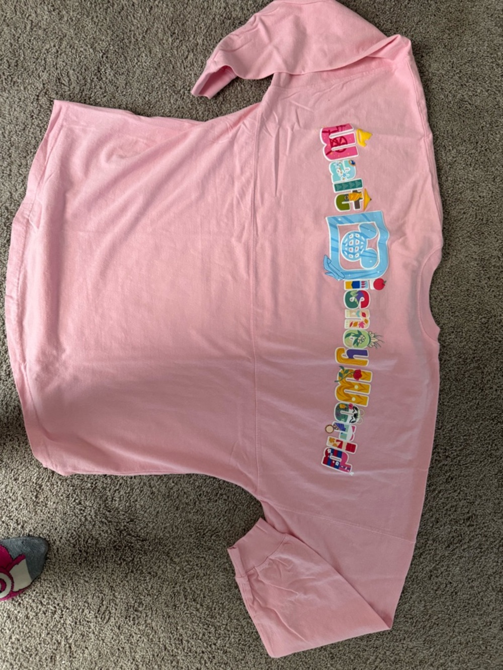 NWT 2025 Disney Parks Walt Disney World Logo Princess Pink Spirit Jersey X-LARGE
